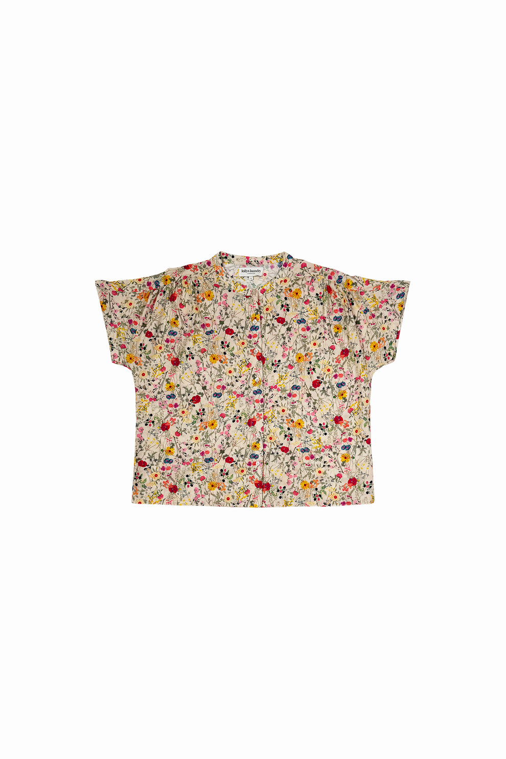 Lollys Laundry W Myall Skjorte Flower Print