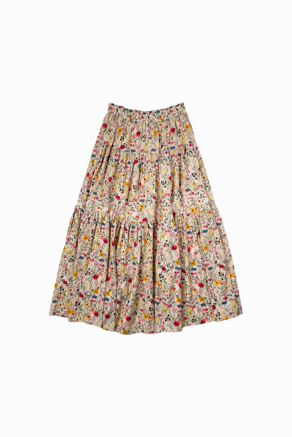 Lollys Laundry W Sunsetll Maxi Nederdel Flower Print