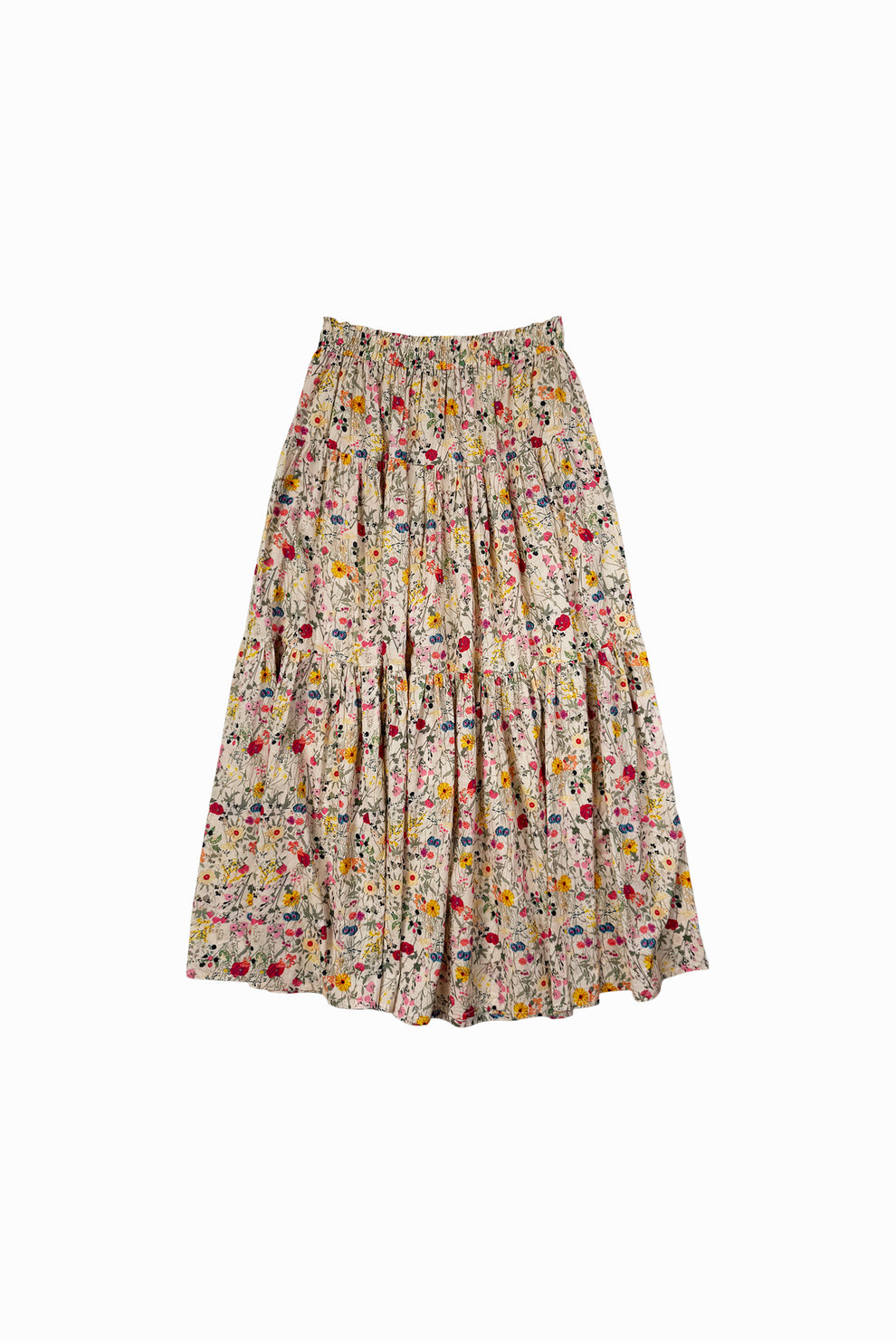 Lollys Laundry W Sunsetll Maxi Nederdel Flower Print