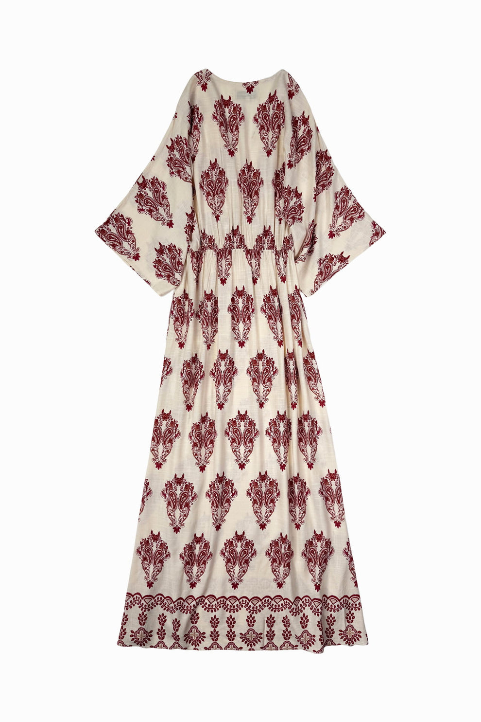 Lollys Laundry W Savannahll Maxi Kjole 3/4 Creme