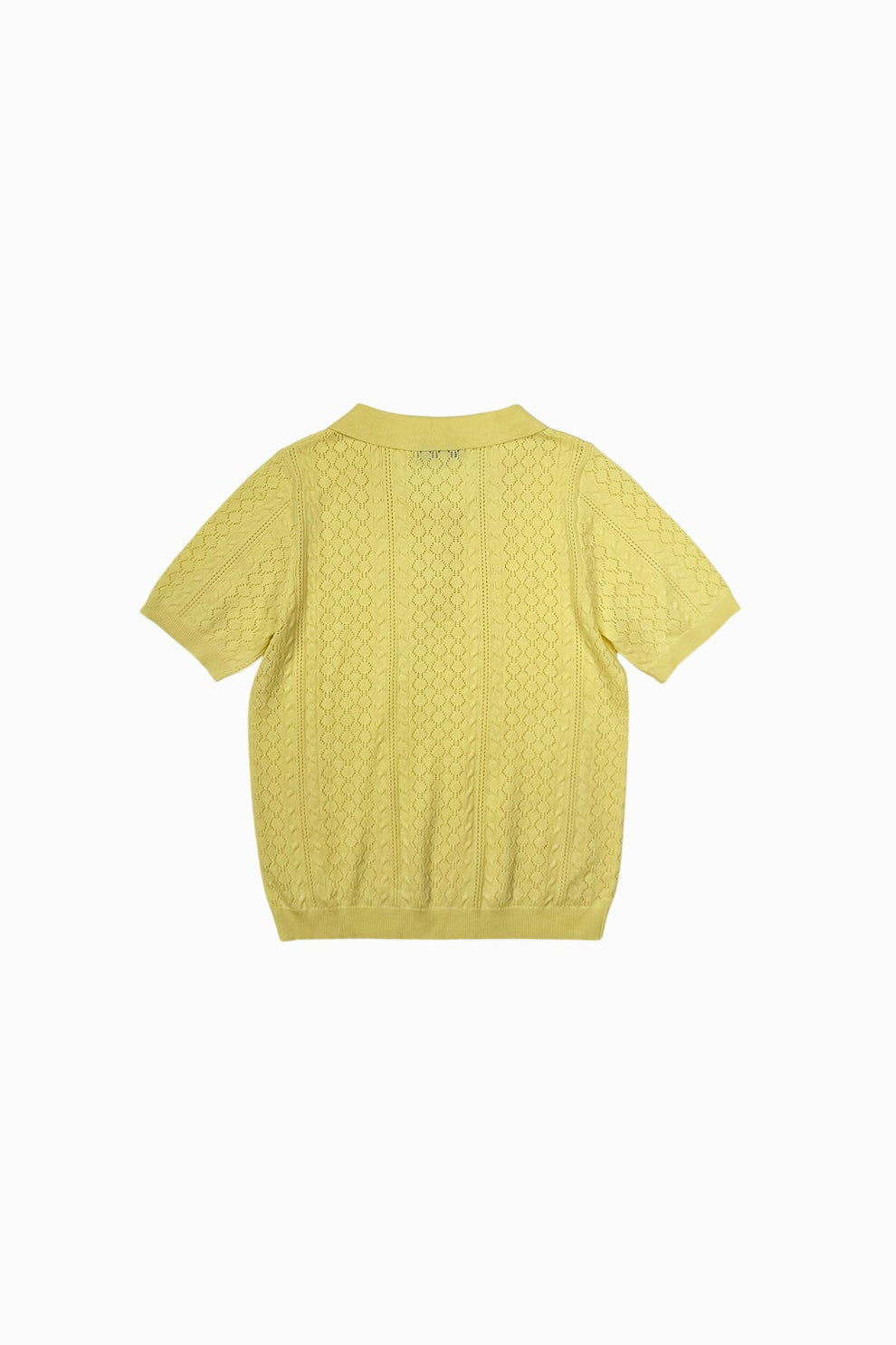 Lollys Laundry W Alaiall Polo Knit Neon Yellow