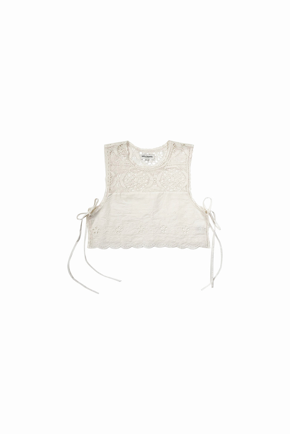 Lollys Laundry W Portobelloll Top White