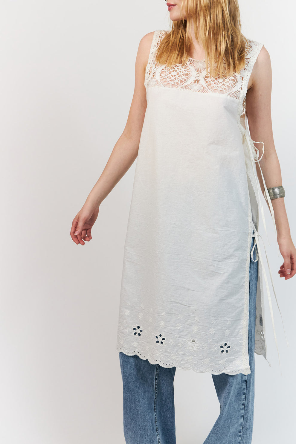 Lollys Laundry W Belloll Top Long White