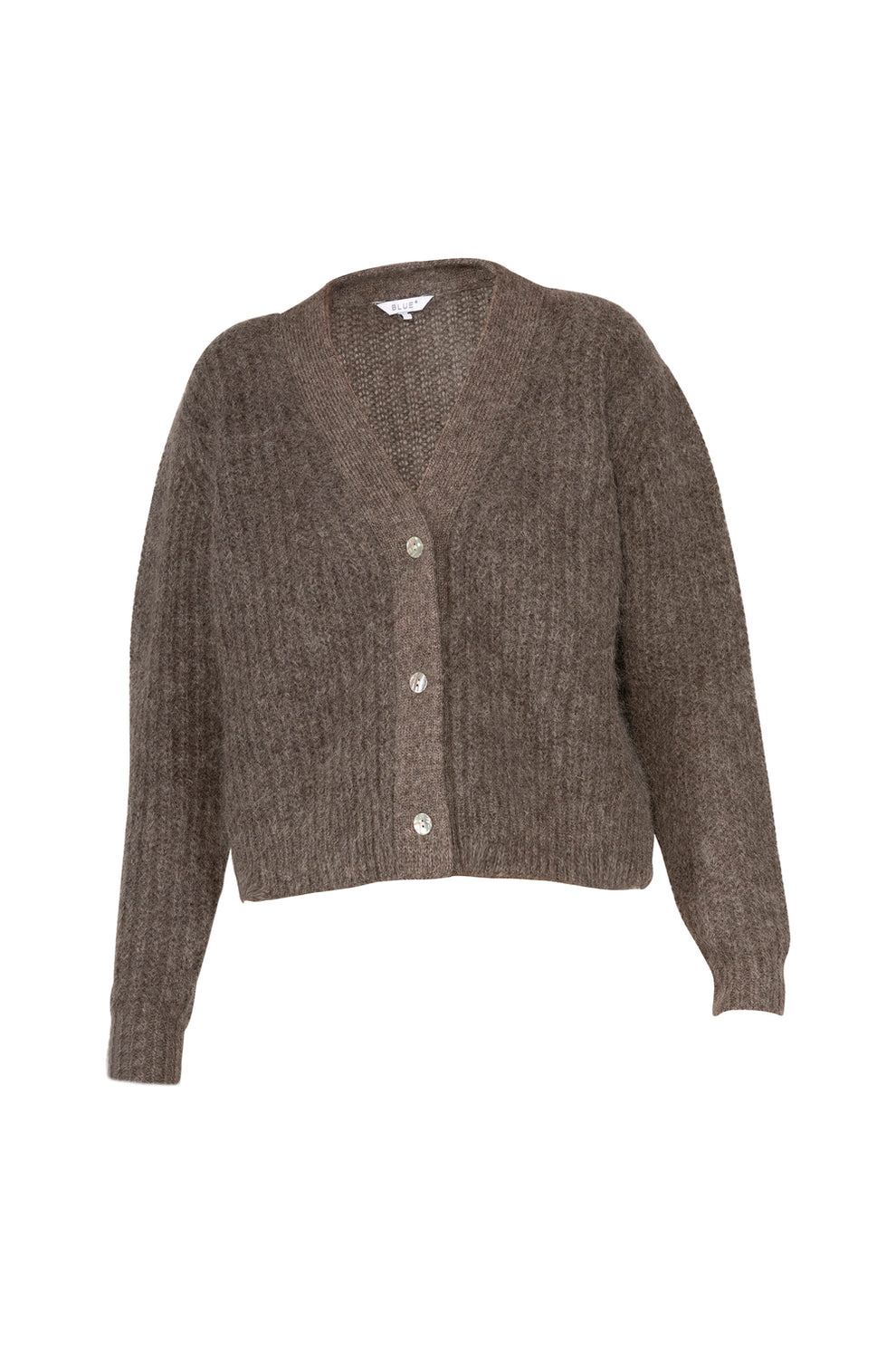 Blue Sportswear Mercedes Cardigan Light Coffee Melange