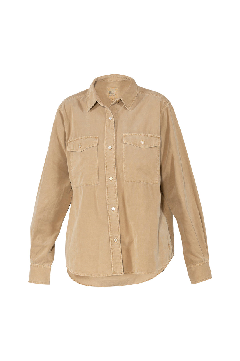 Blue Sportswear Minnie "Baby Corduroy" Shirt Beige