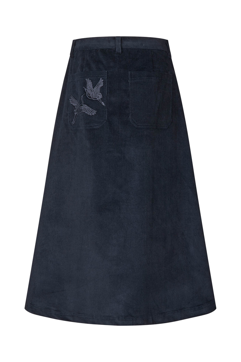 Lollys Laundry W Unall Maxi Nederdel Dark Blue