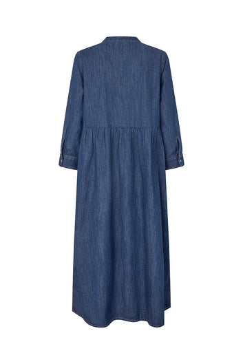 Lollys Laundry W Aliyall Maxi Kjole 3/4 Dark Blue