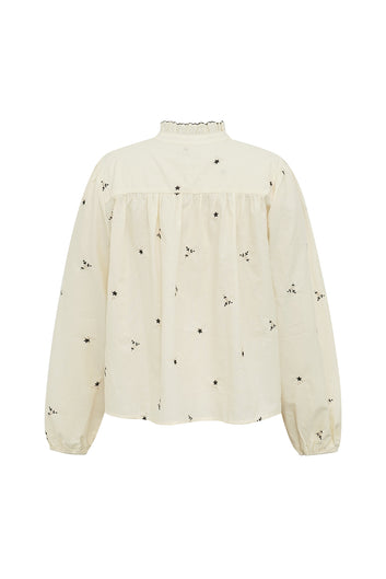 Lollys Laundry W Alessandrall Skjorte Flower Print