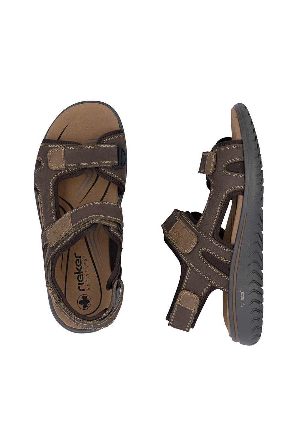 Rieker M Sandaler Brown - 26450-26