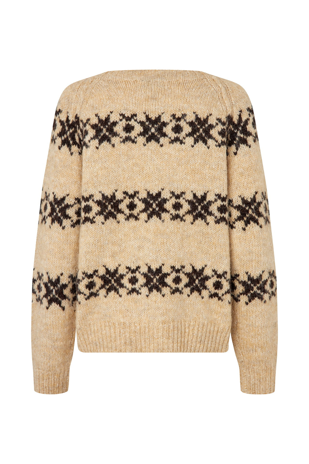 Lollys Laundry W Lattiell Knit Creme
