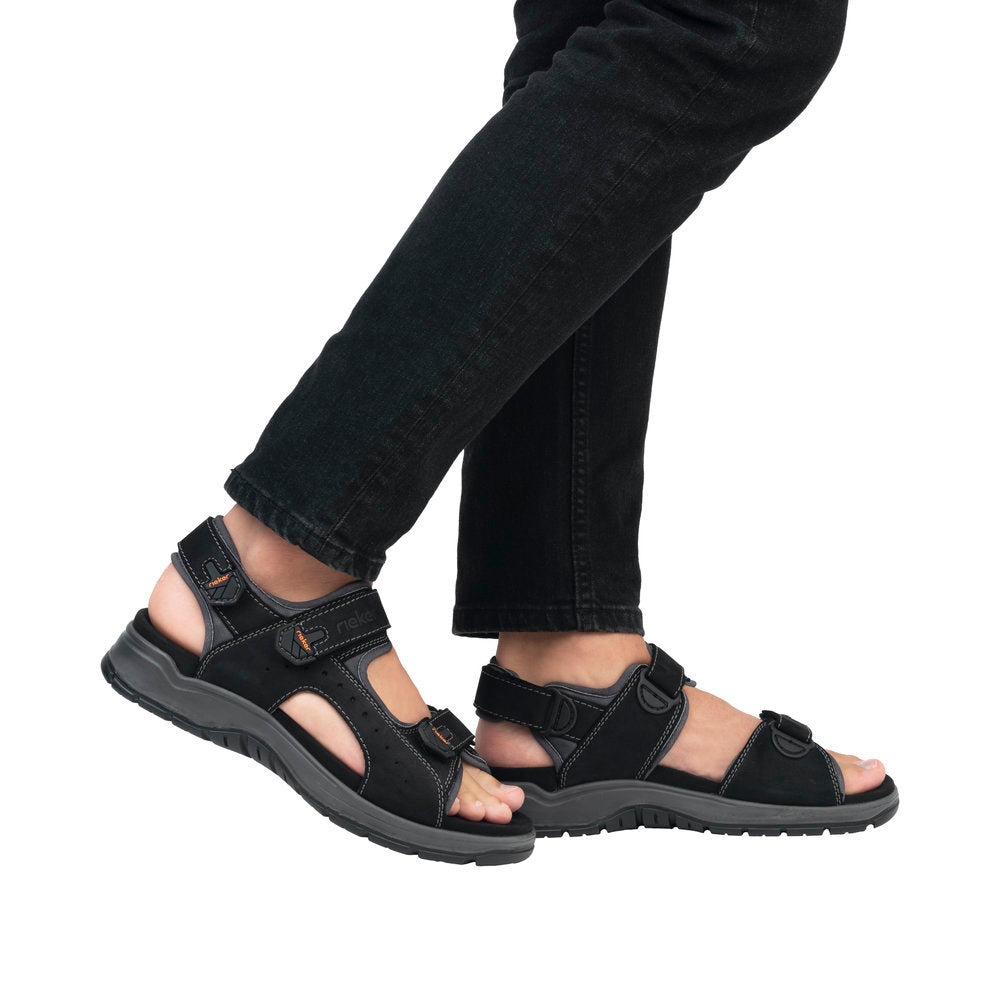 Rieker M Sandaler Black - 26951-00