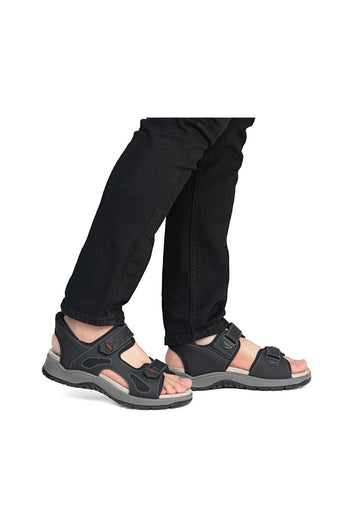 Rieker M Sandaler Black - 26953-00
