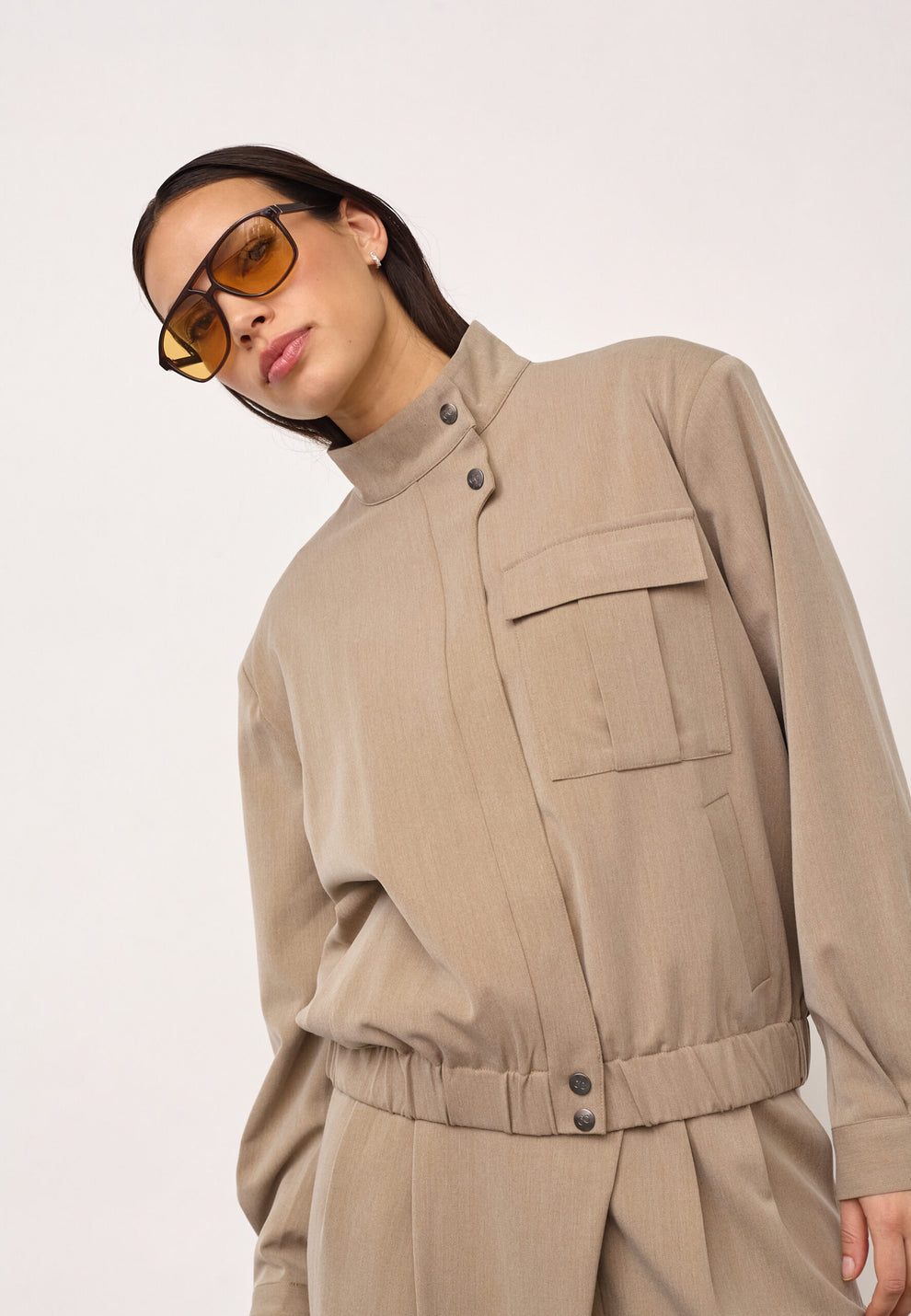 Co´Couture Eminacc Jacket Sand