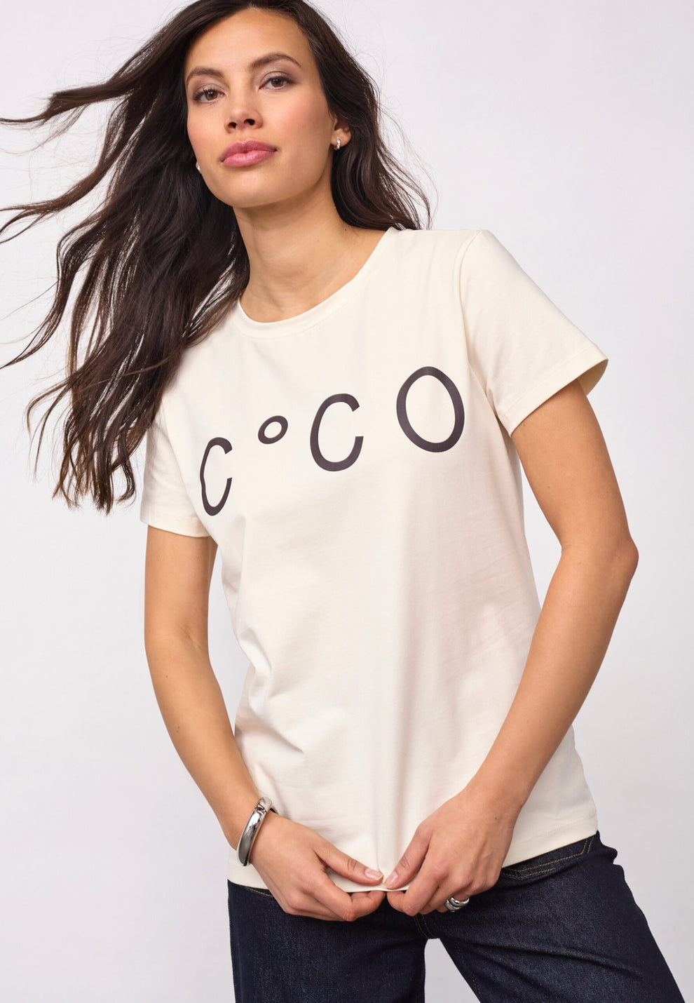 Co´Couture W 33200 Signature CC New Tee Pearl