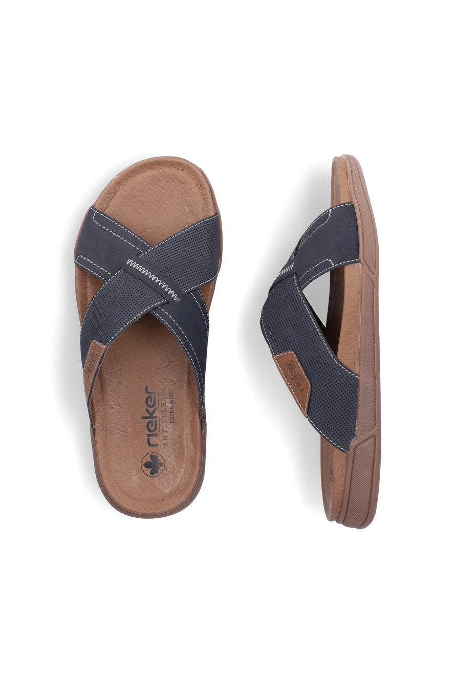 Rieker M Sandaler Blue - 27080-14