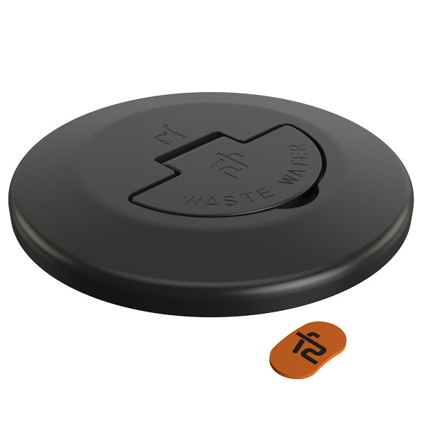 Roca låg til dækspåfyldning sort, waste