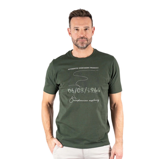 Pre End James Ss Shirt L/S Old Green