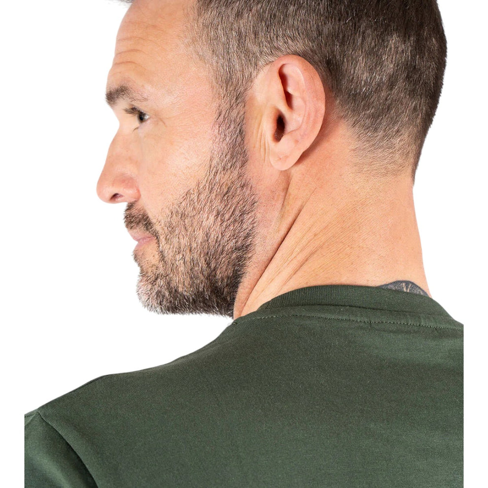 Pre End James Ss Shirt L/S Old Green