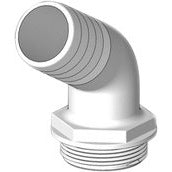 Hvid / 1 1/2 " / 38 mm