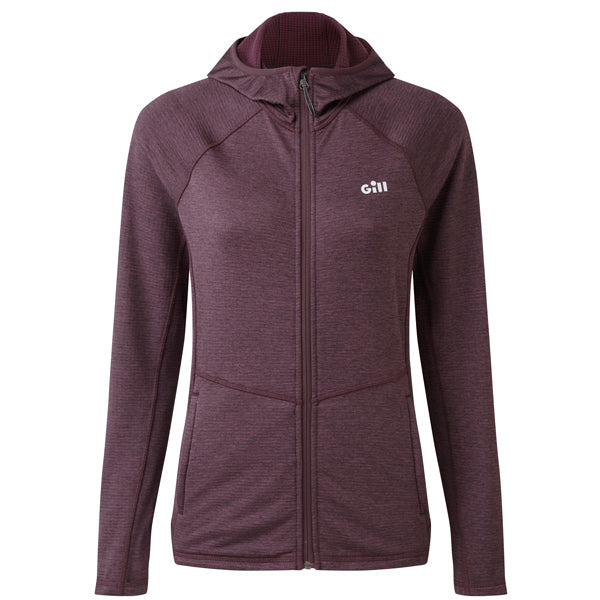 Gill 1101W Dart hoodie dame mørke lilla