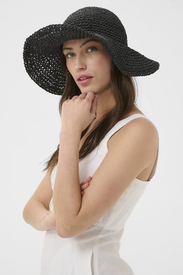 Part Two W Pouline Hat Black