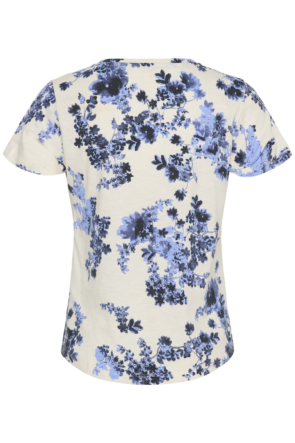 Part Two GesinasPW TS Blouse Blue Shadow Flower