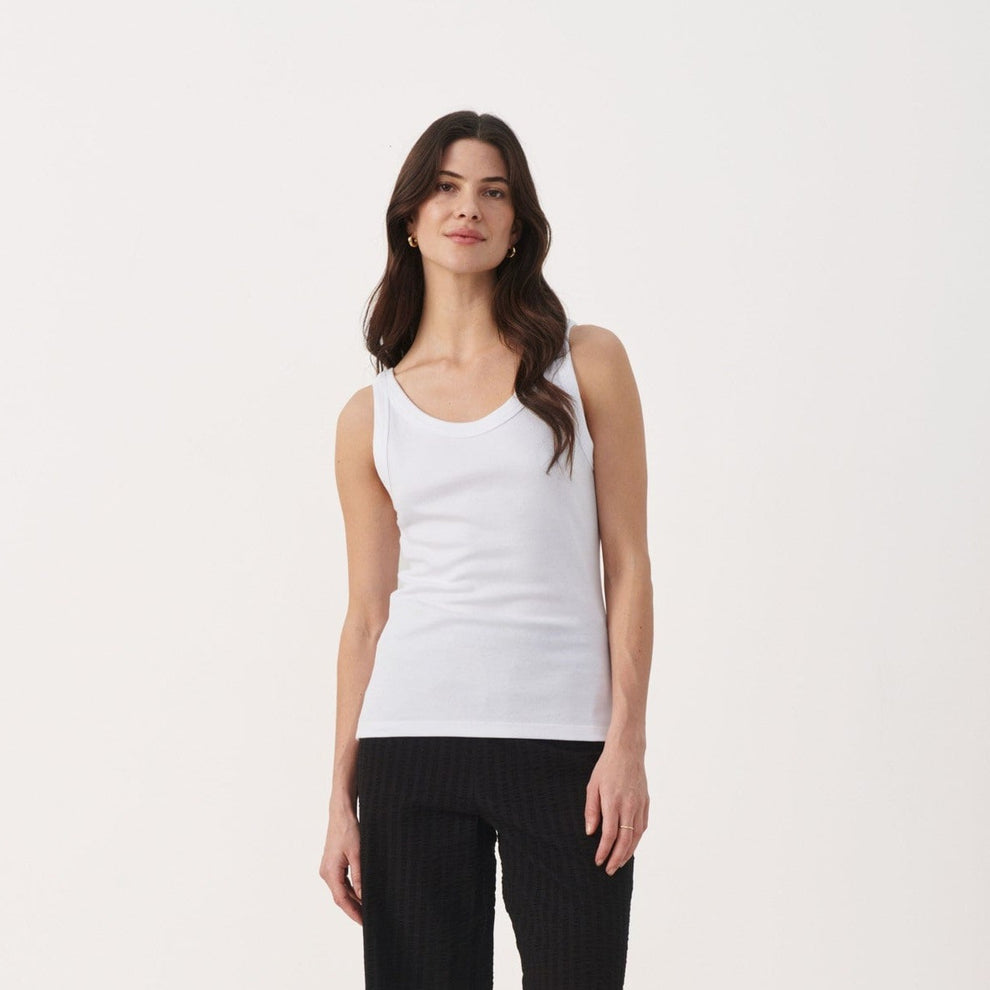 Part Two W Arvida Top Bright White