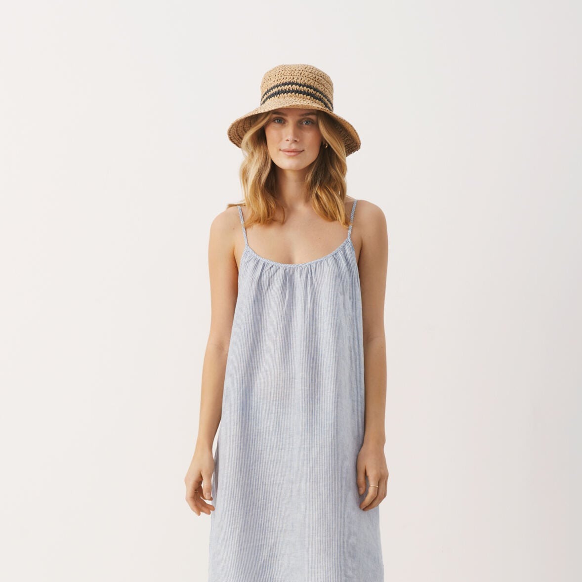 Part Two W Alize Stråhat Natural Raw Stripe