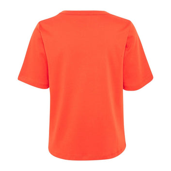 Part Two W Ratana T-Shirt Mandarin Red