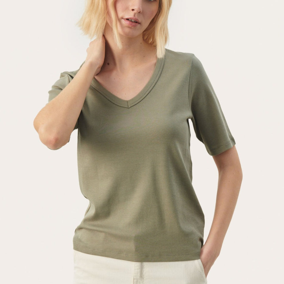 Part Two W Ratansa T-shirt Vetiver