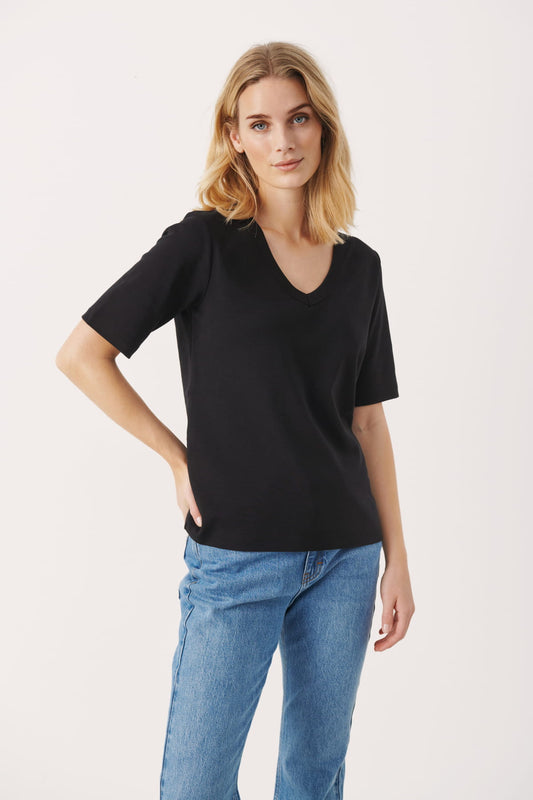 Part Two W RatansaPW T-Shirt Black