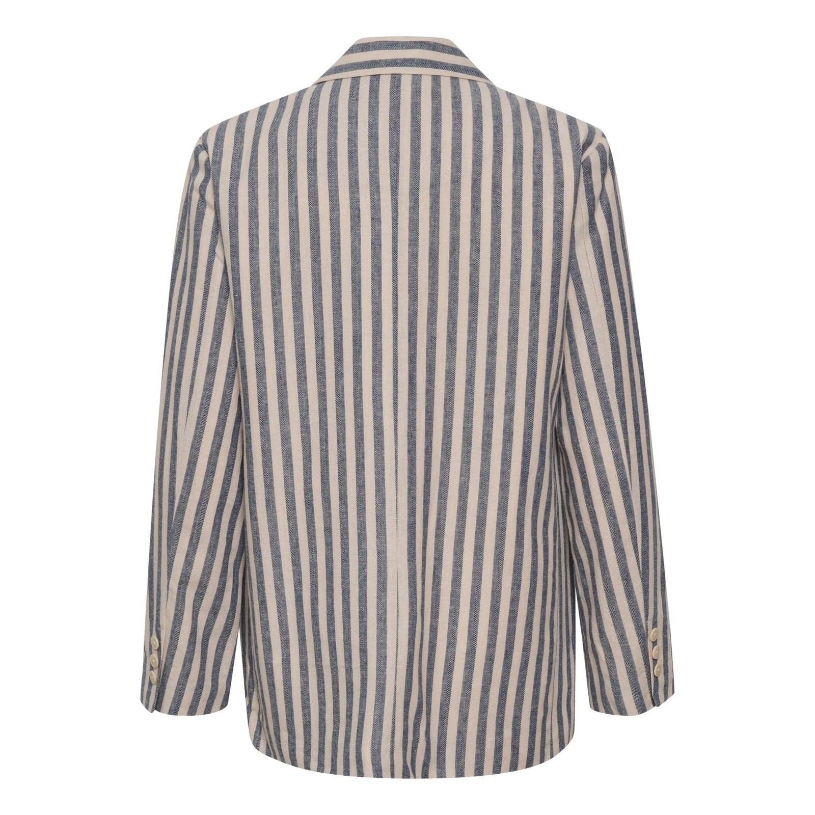 Part Two W Beri Blazer Midnight Navy Stripe