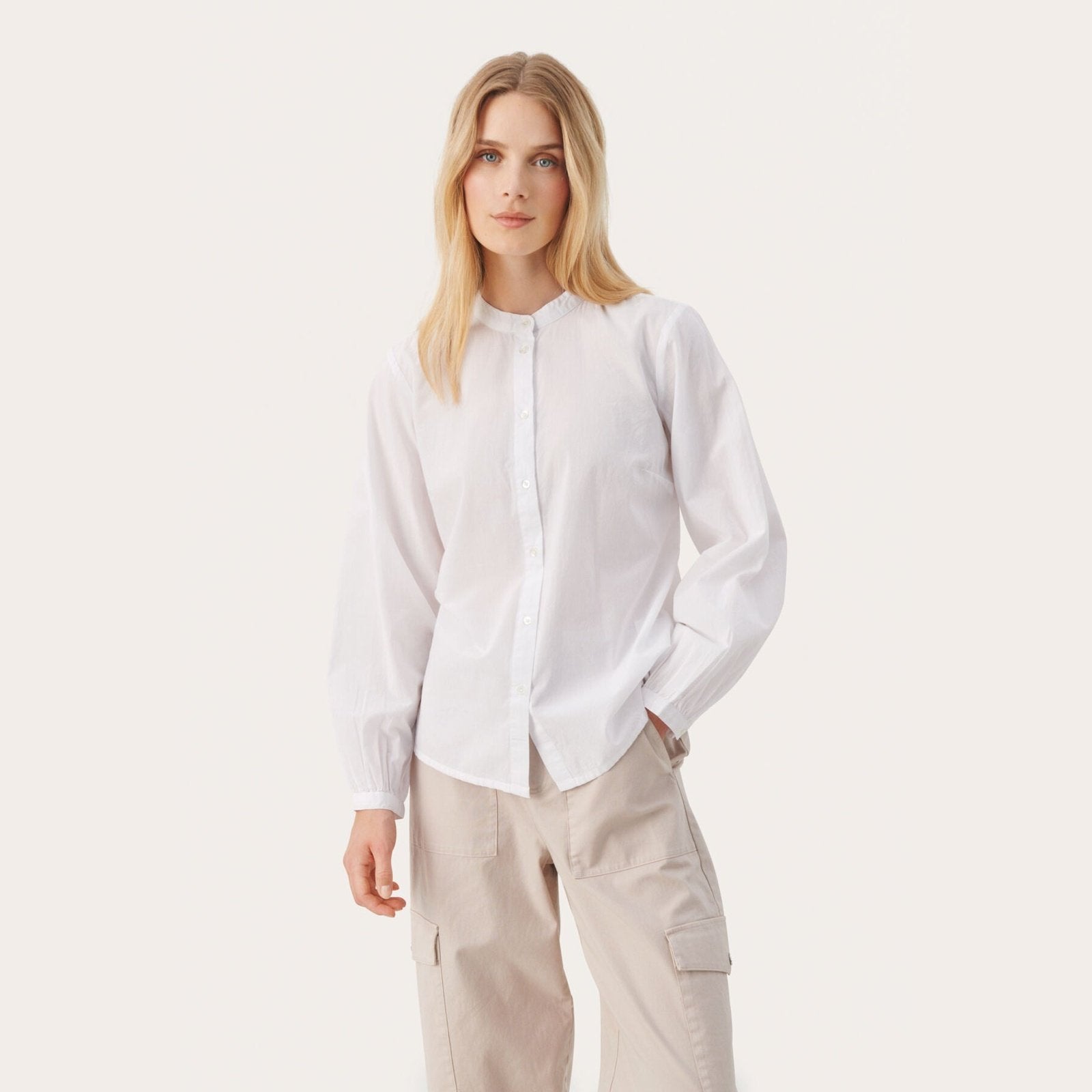 Part Two W Cailyn Skjorte Bright White