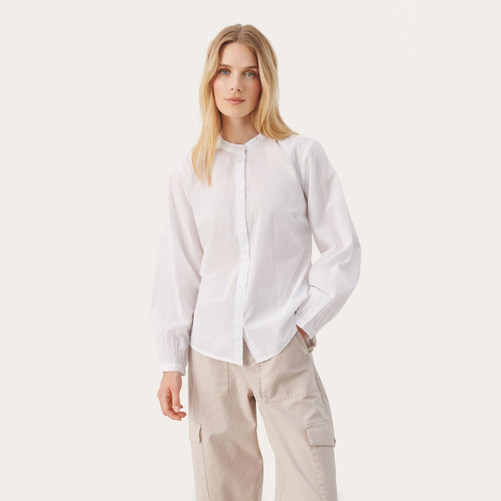 Part Two W Cailyn Skjorte Bright White