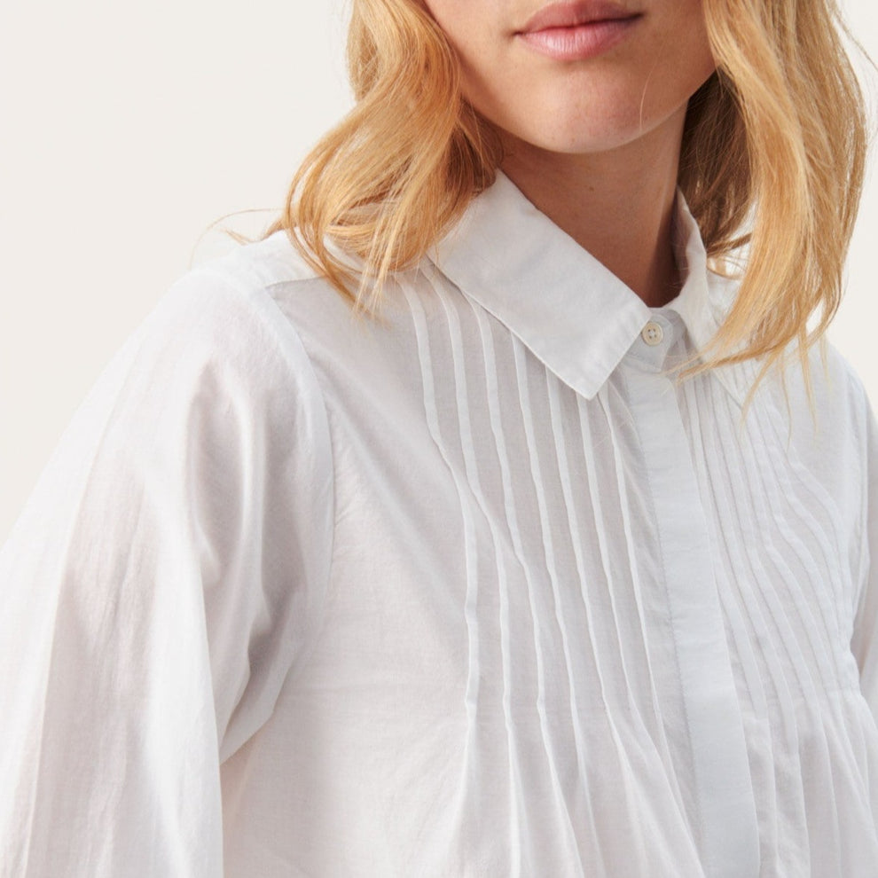 Part Two W Carmela Skjorte Bright White