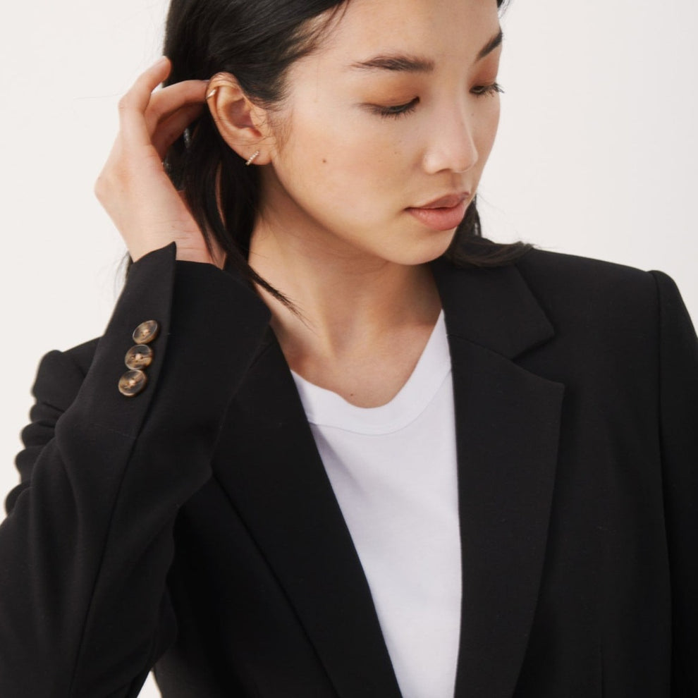 Part Two W Taylor Blazer Jakke Sort