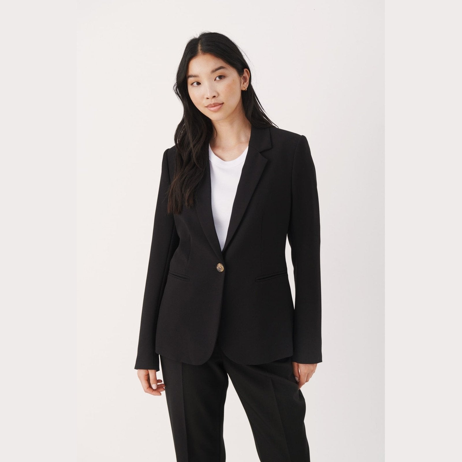 Part Two W Taylor Blazer Jakke Sort