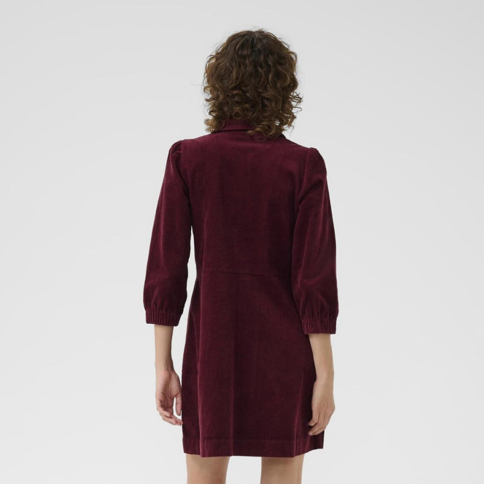 Part Two W Eyvor Dress Tawny Port