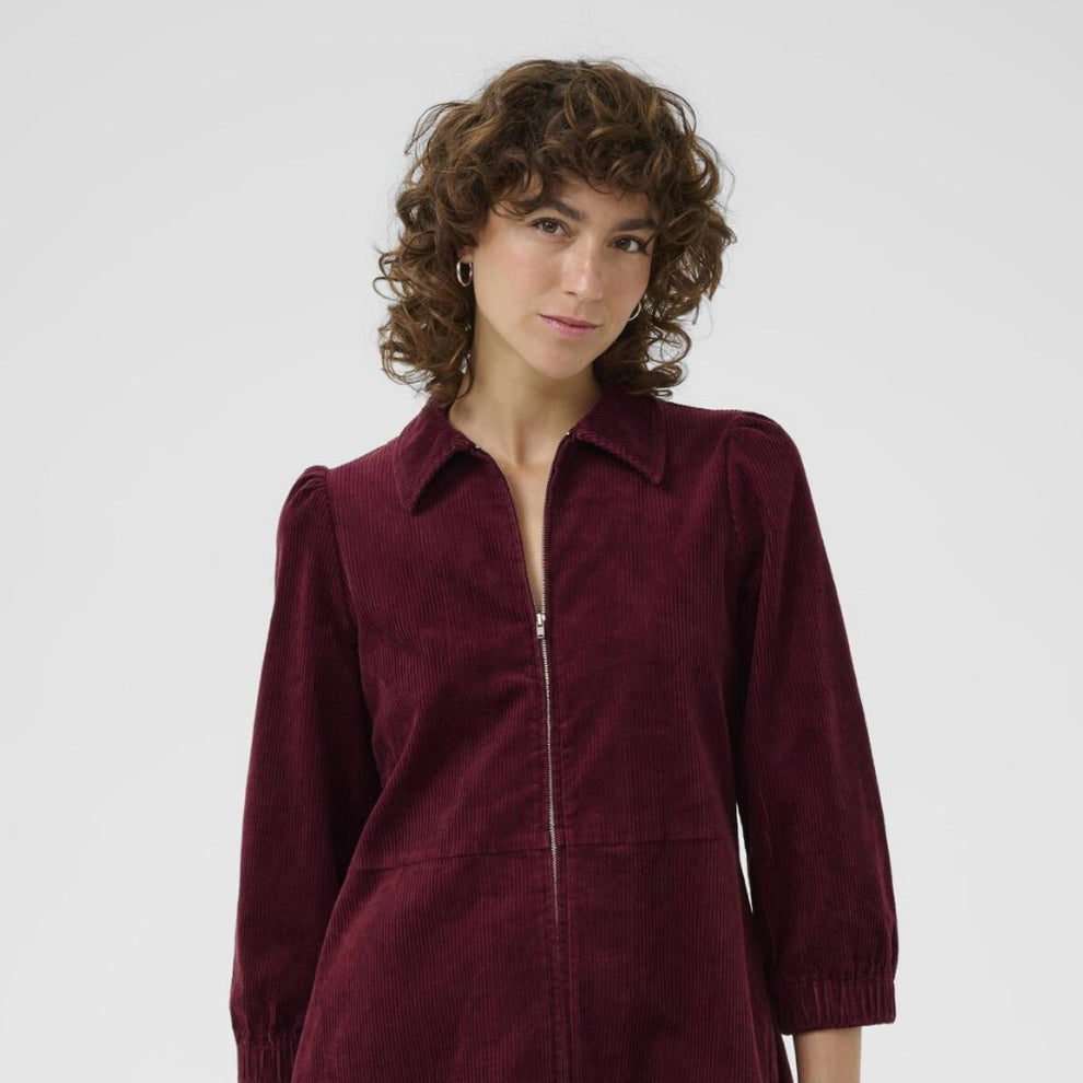 Part Two W Eyvor Dress Tawny Port