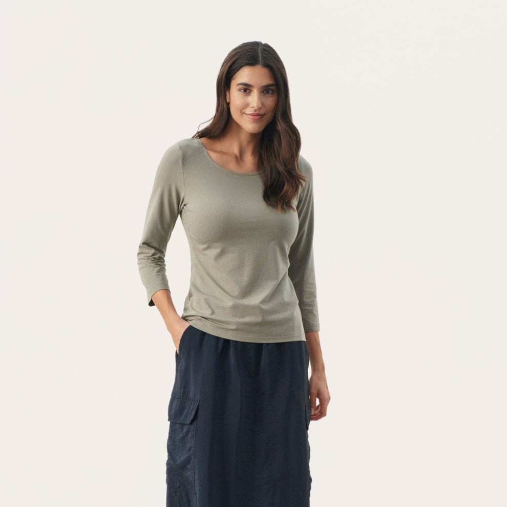Part Two W EmelPW T-Shirt Vetiver