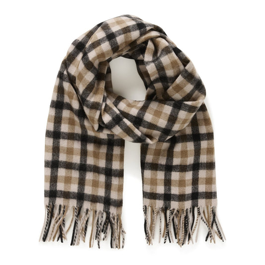 Part Two KithaPW SC Scarf Black Check