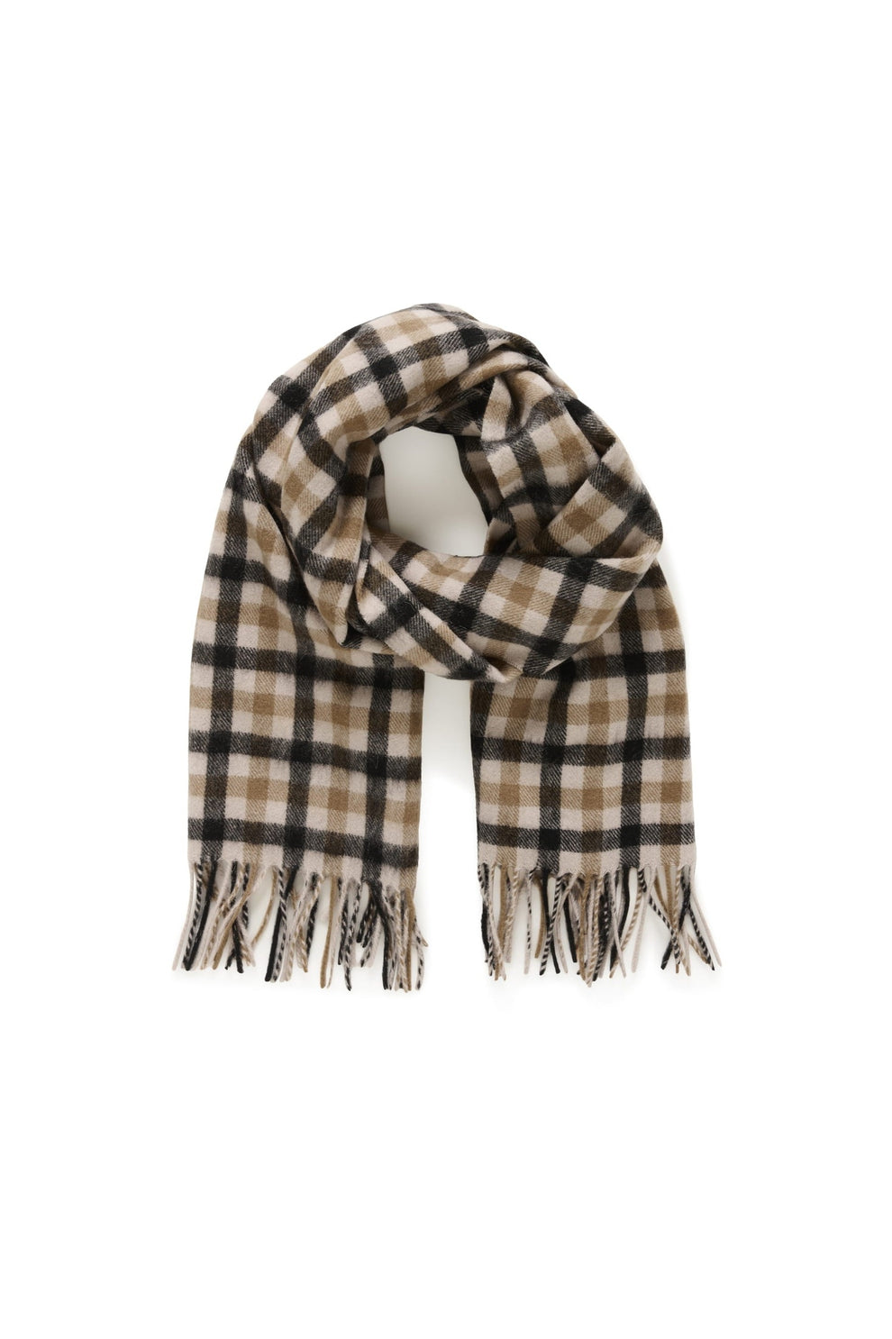 Part Two KithaPW SC Scarf Black Check