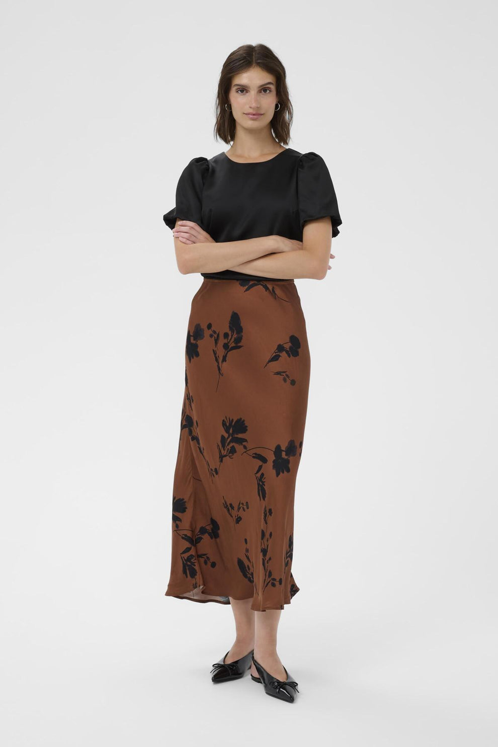 Part Two W Laurina Skirt Brown