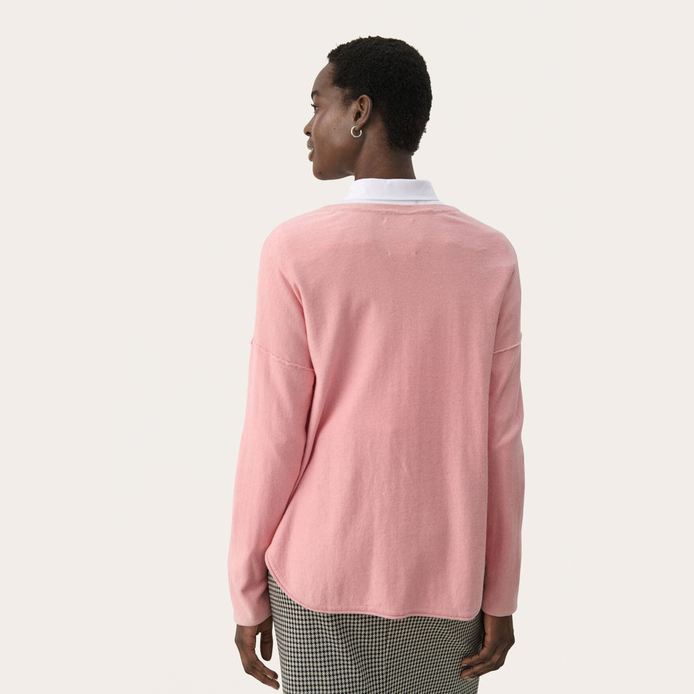 Part Two W IliviasaPW Pullover Silver Pink