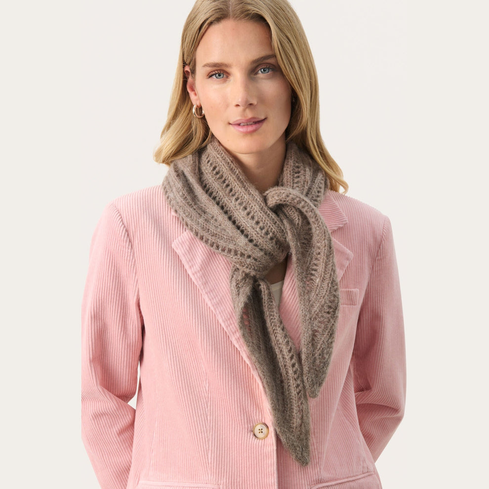Part Two W Liliana Scarf Mink Melange