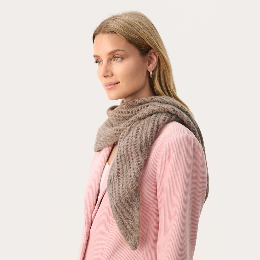 Part Two W Liliana Scarf Mink Melange