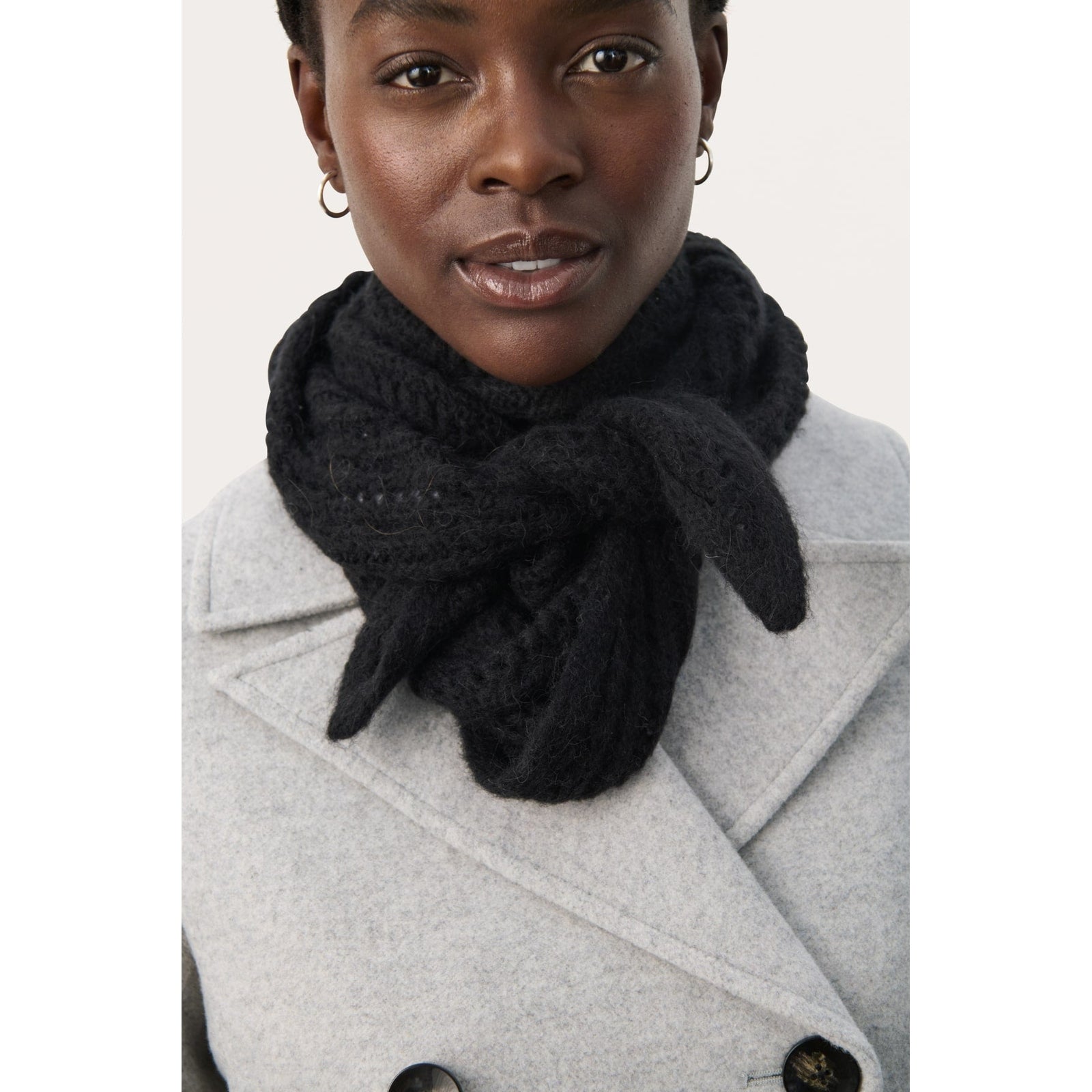 Part Two W Liliana Scarf Black