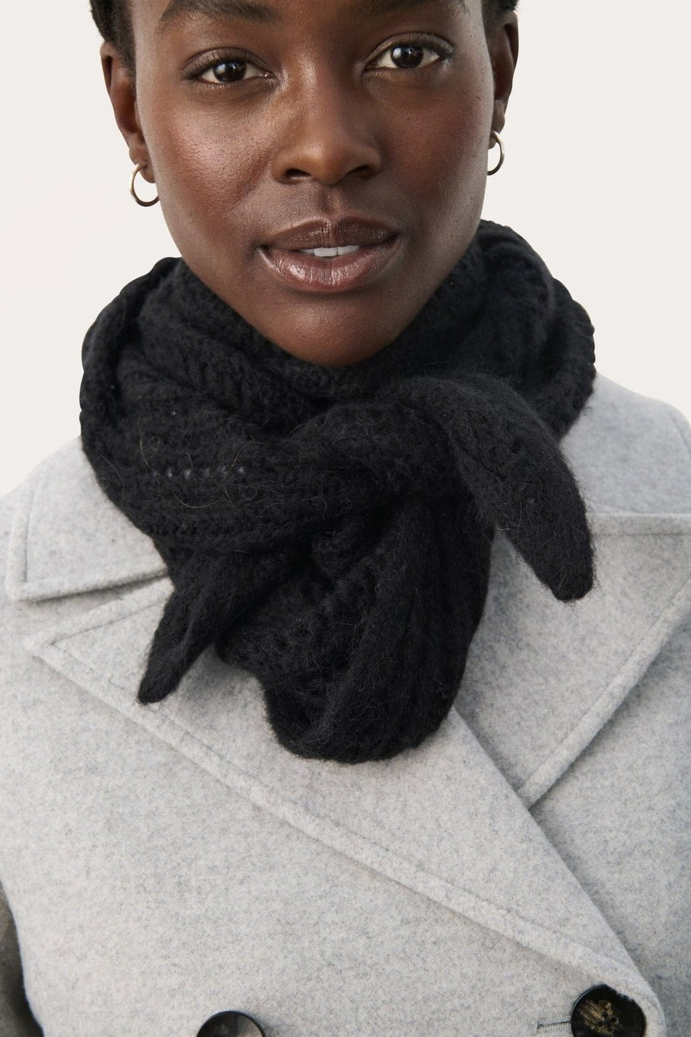 Part Two W Liliana Scarf Black