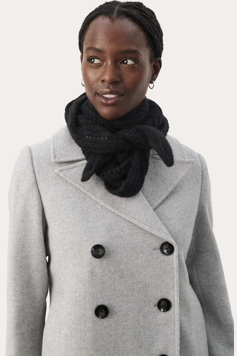 Part Two W Liliana Scarf Black