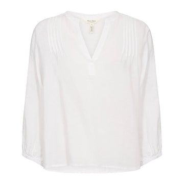 Part Two NyaraPW BL Bluse Bright White